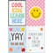 Teacher Created Resources® 11" x 16" Cool for School Positive Sayings Small Poster Set